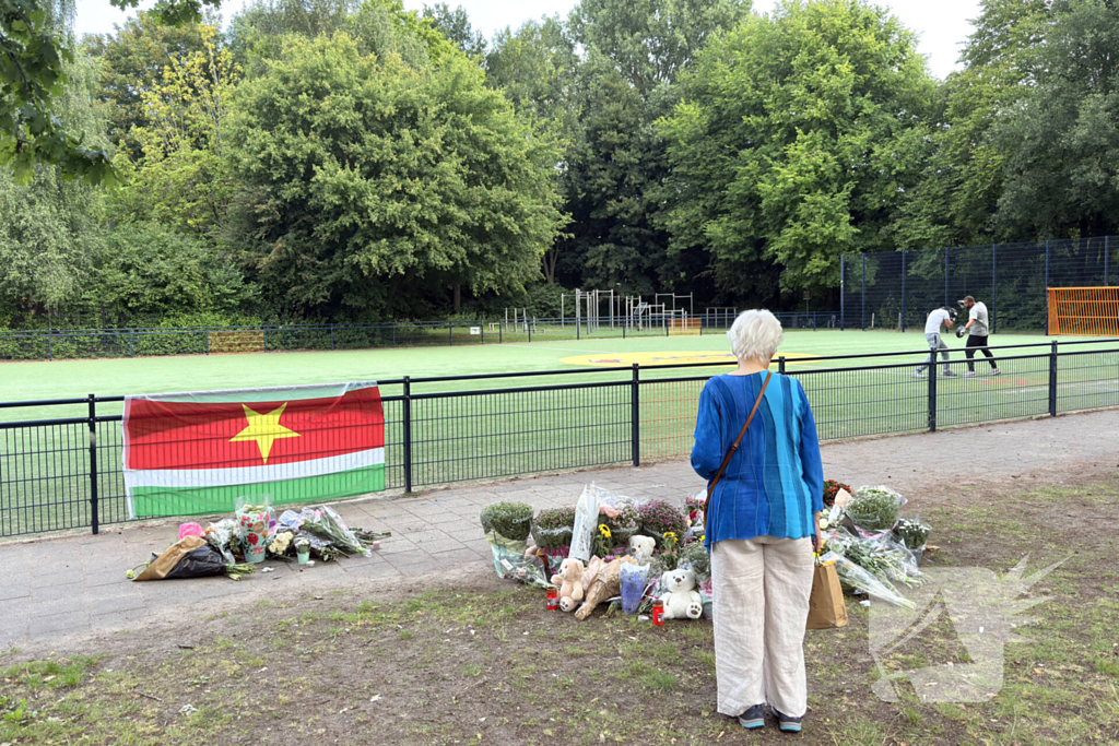 Bloemenzee voor omgekomen tiener