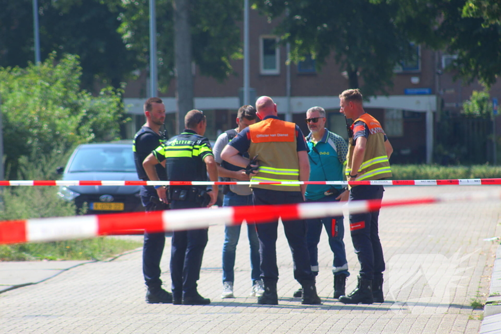 Grote inzet bij incident met verward gedrag