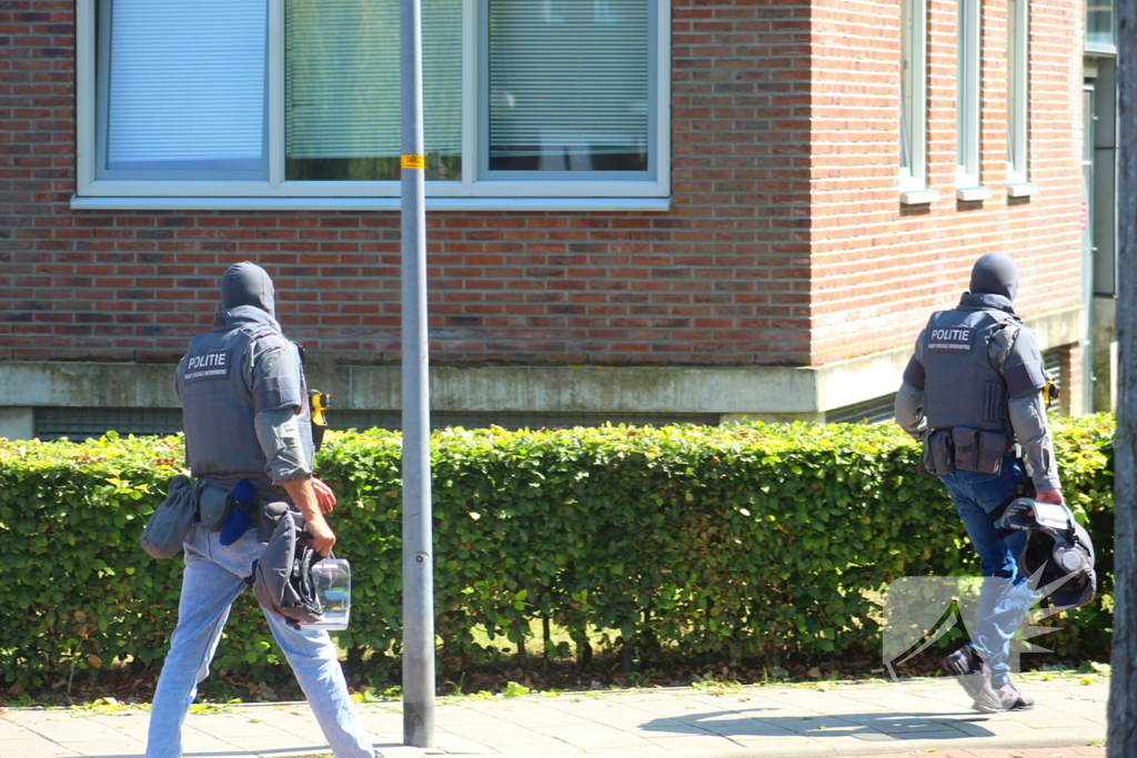 Grote inzet bij incident met verward gedrag