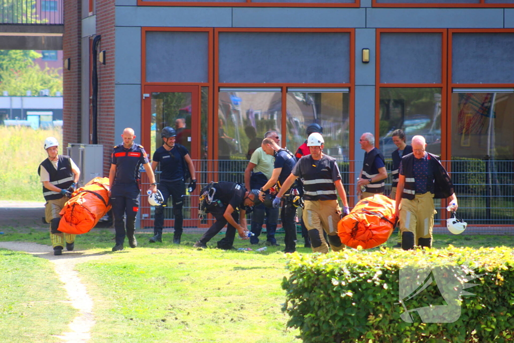 Grote inzet bij incident met verward gedrag