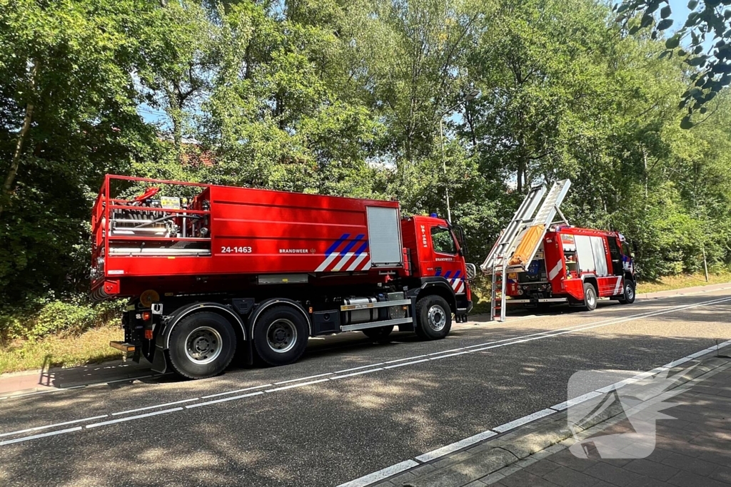 Treinverkeer stil door brand