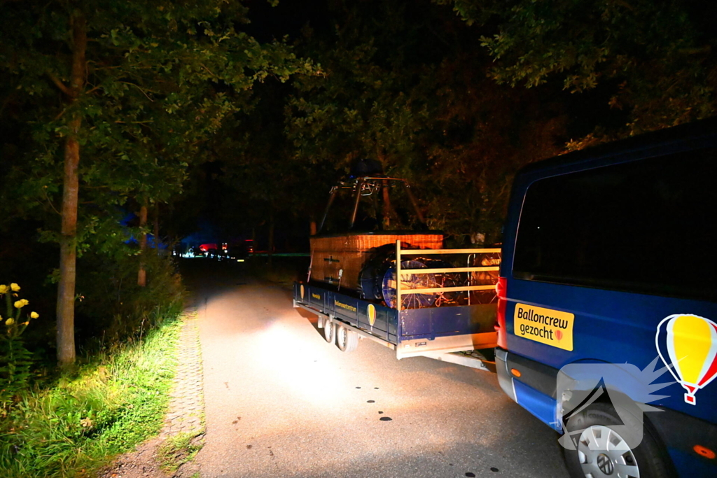 Dode en zes gewonden nadat grote luchtballon neerstort