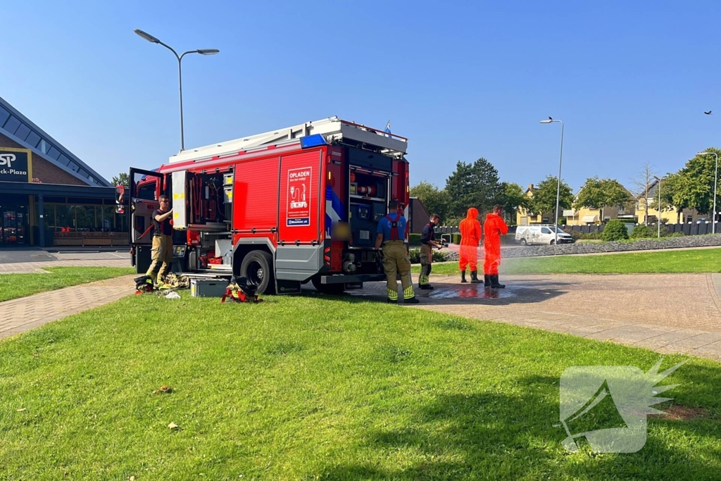 Reiger bevrijdt uit visdraad