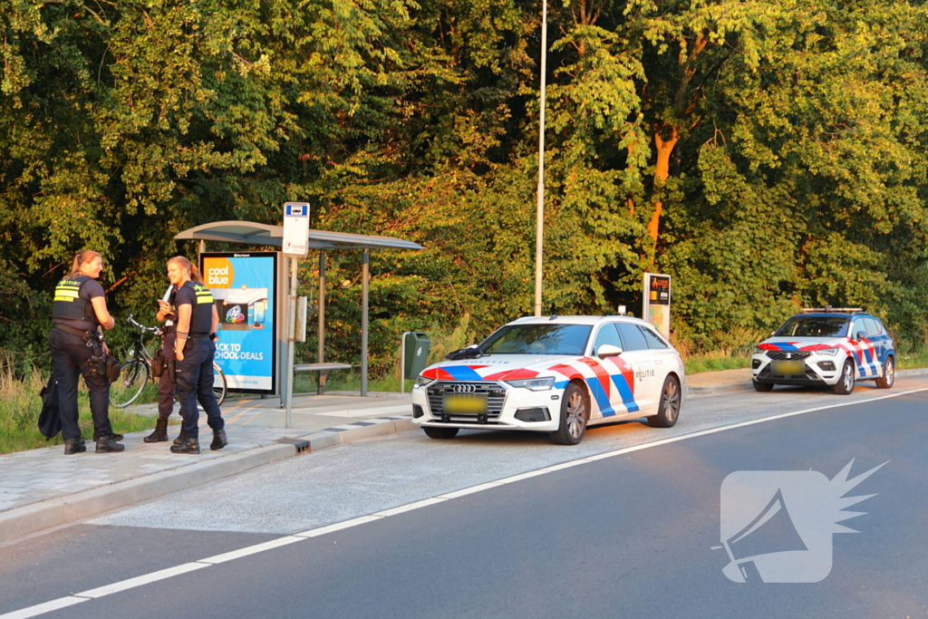 Grootschalige zoekactie met speurhond
