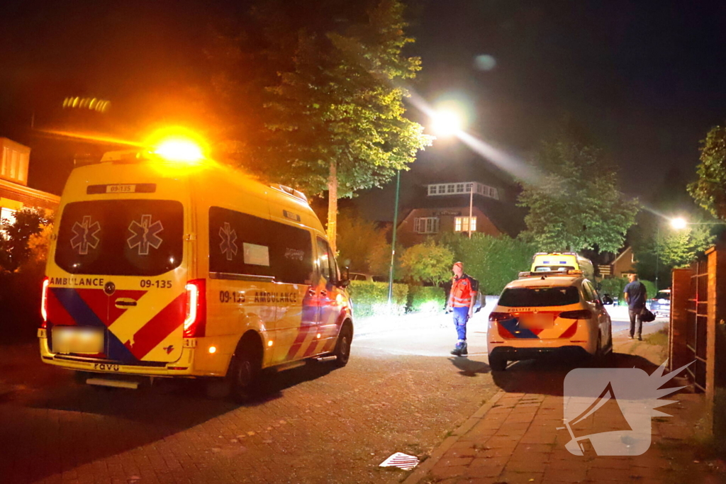 Traumahelikopter assisteert bij medisch incident
