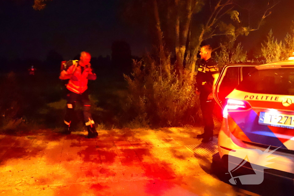 Traumahelikopter assisteert bij medisch incident