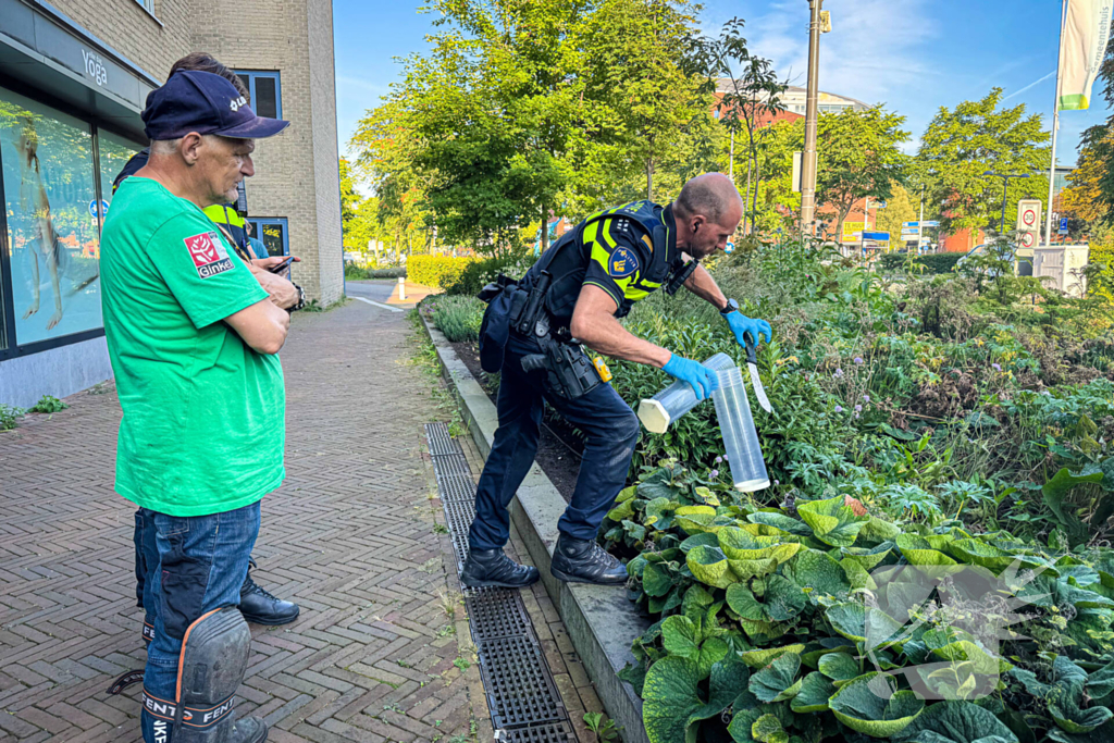 Groot slagersmes aangetroffen