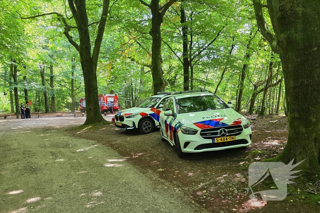 Brandweer snel in actie bij natuurbrand