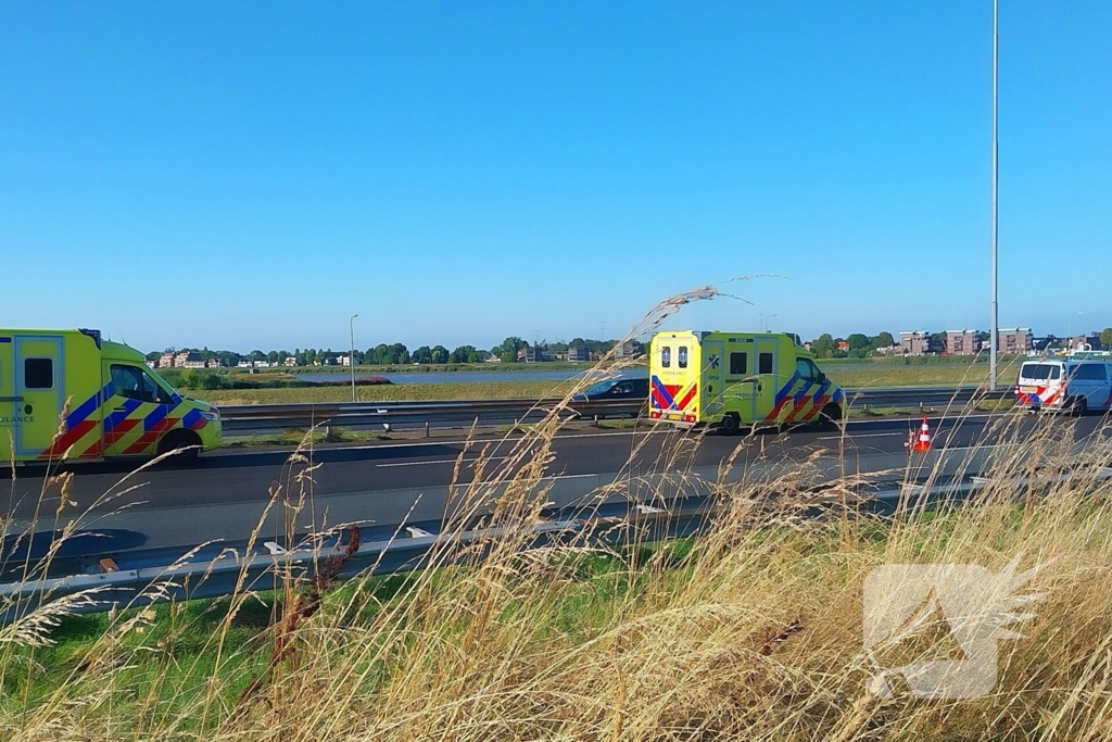 Verkeer ontregeld door ongeval