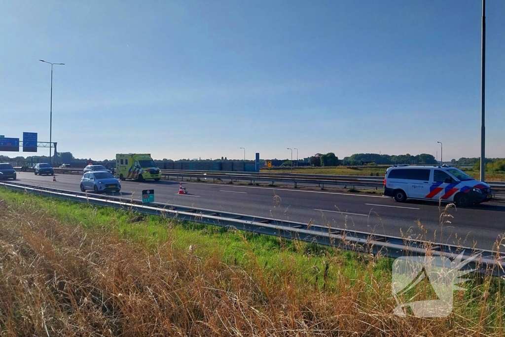 Verkeer ontregeld door ongeval