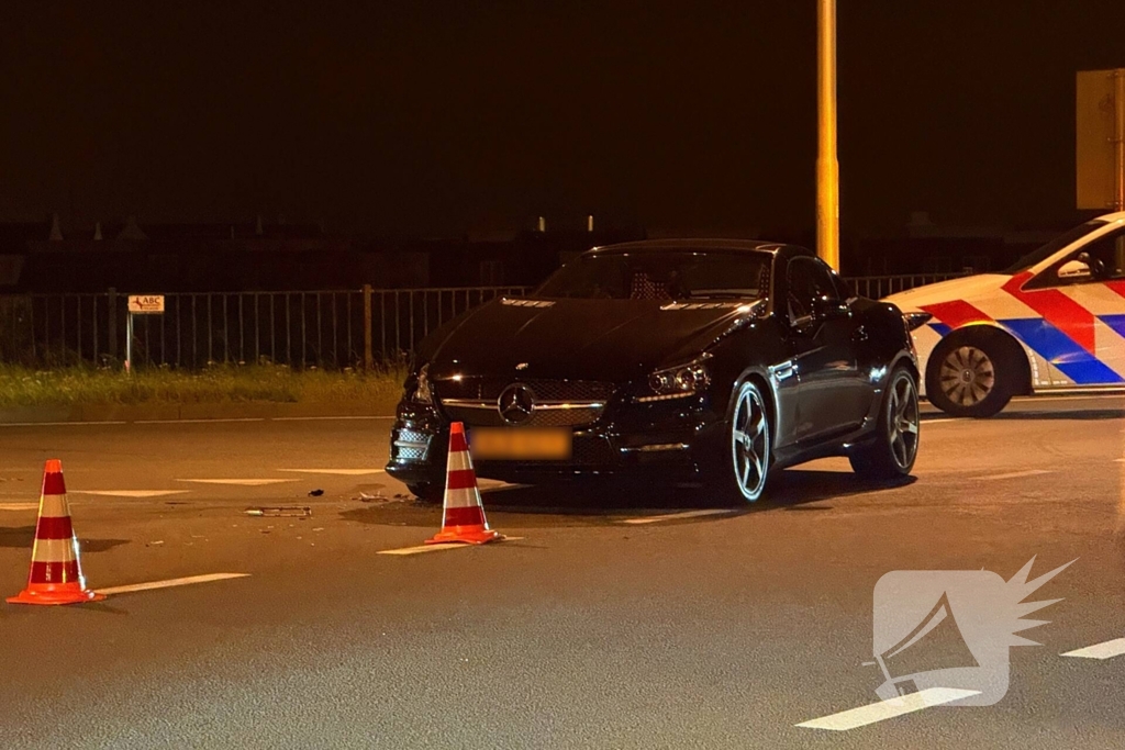 Persoon nagekeken na auto-ongeluk