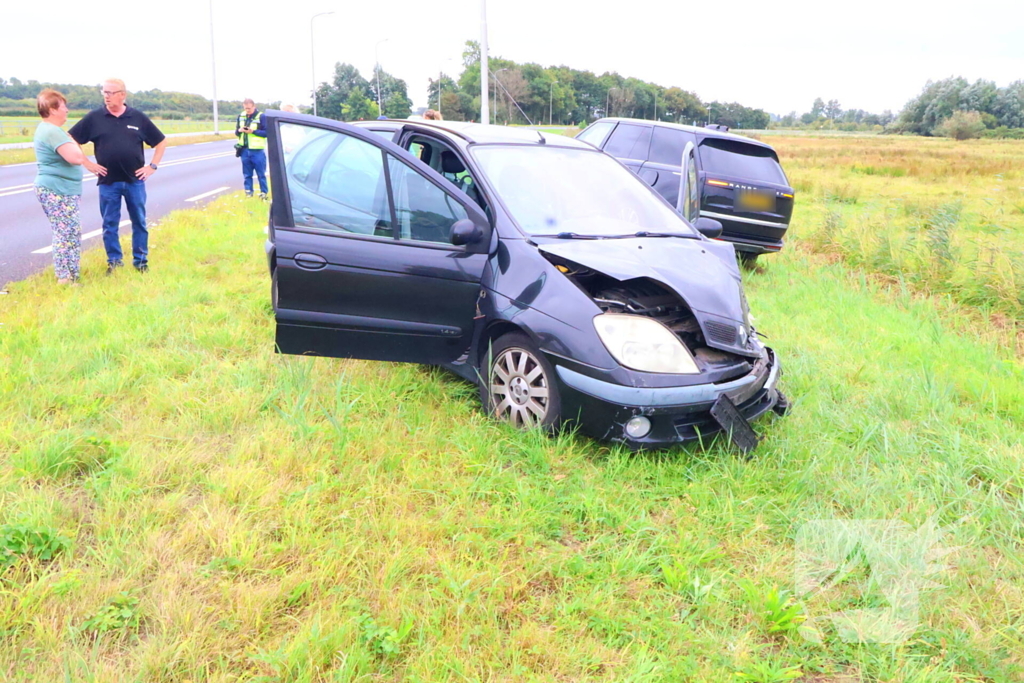 Onwel achter het stuur bestuurder veroorzaakt ongeval