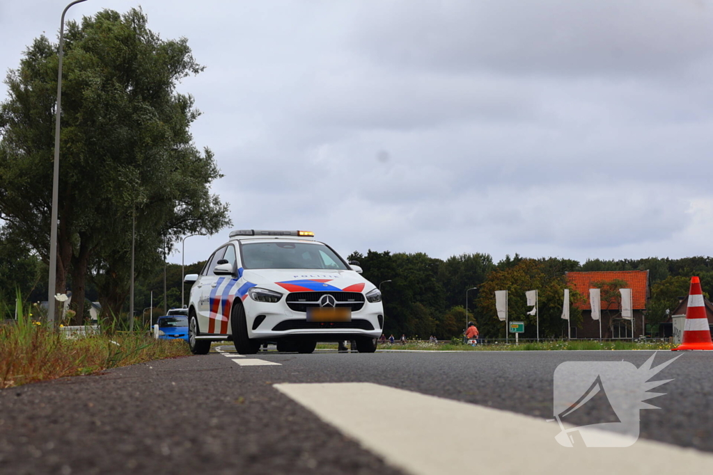 Onwel achter het stuur bestuurder veroorzaakt ongeval