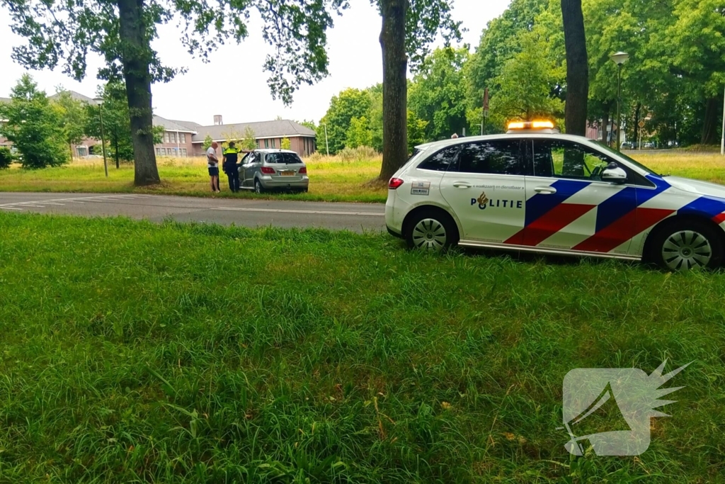 Ongeval tussen twee personenauto's door voorrangsfout