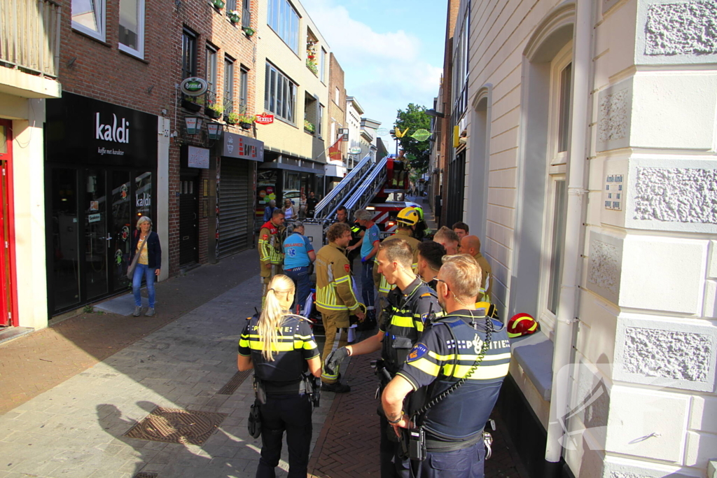 Massale hulpverlening na ongeval met slapende man