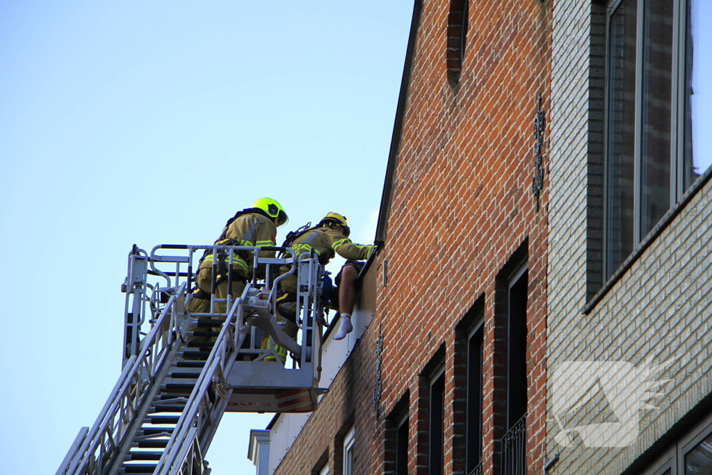 Massale hulpverlening na ongeval met slapende man