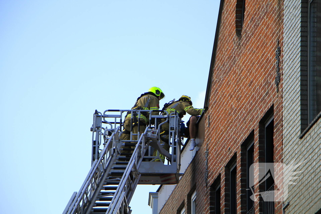 Massale hulpverlening na ongeval met slapende man