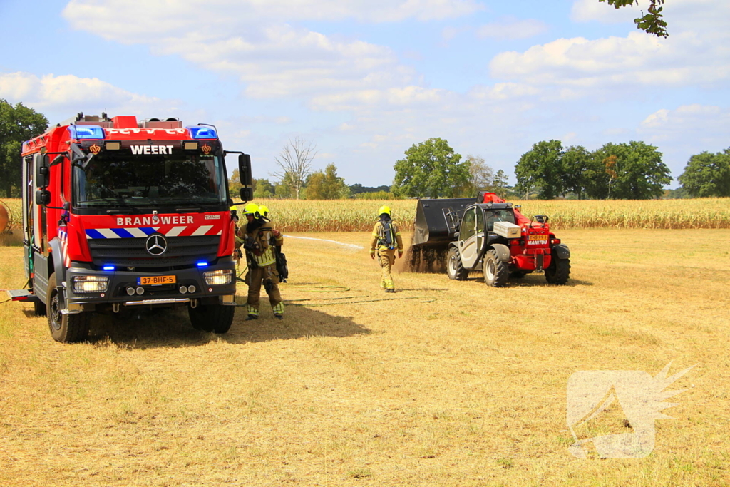 Brand bij agrarisch bedrijf