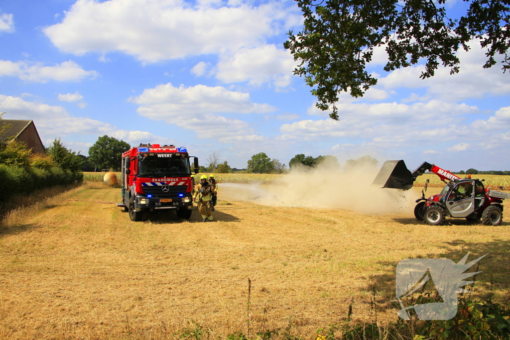 Brand bij agrarisch bedrijf