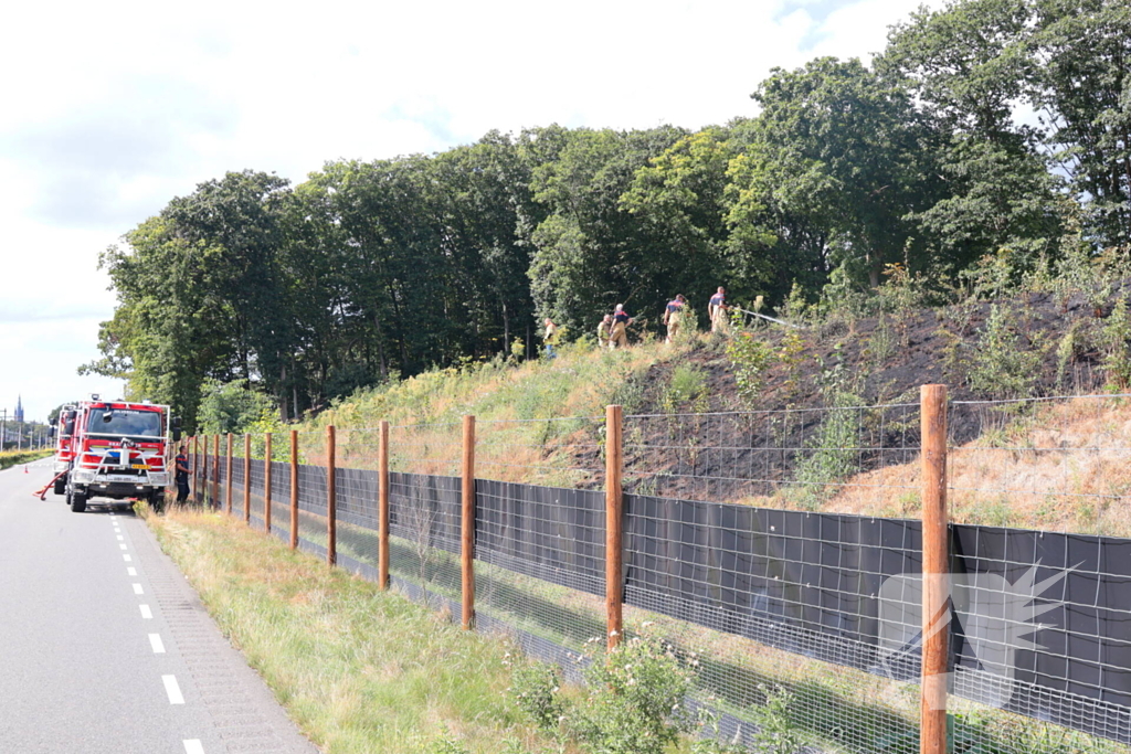 heidebrand snel onder controle na melding