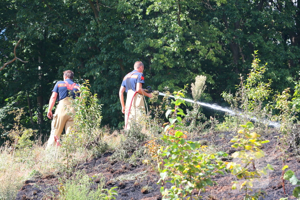 heidebrand snel onder controle na melding