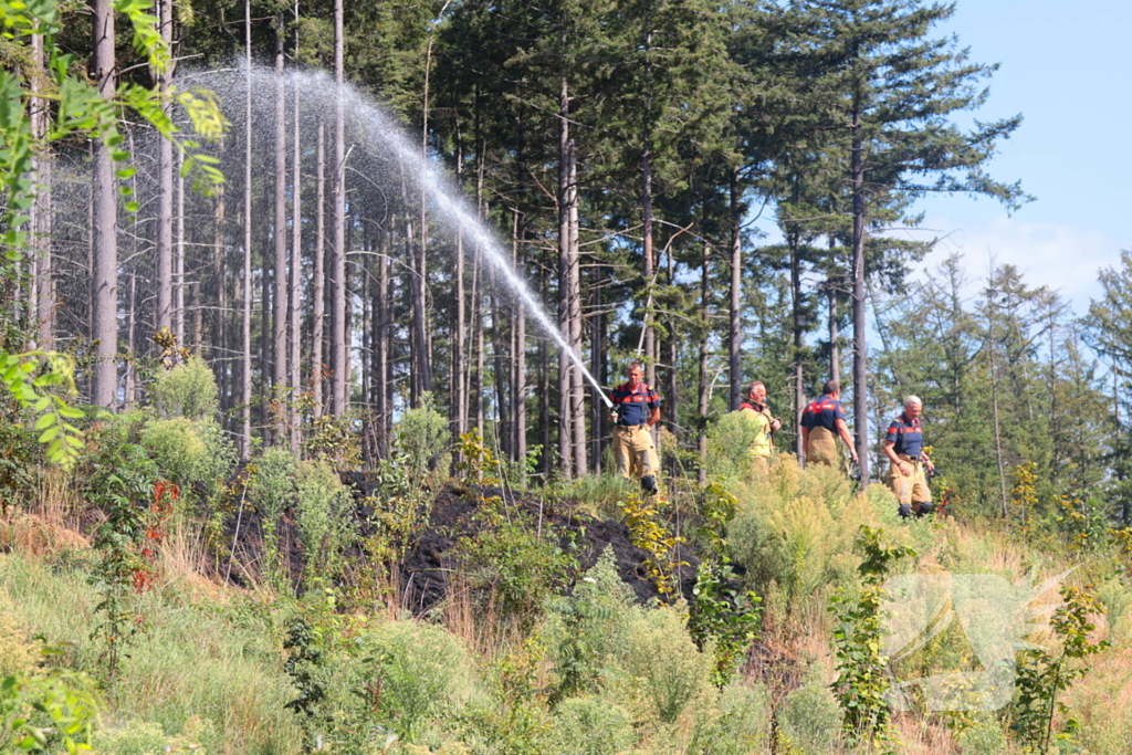heidebrand snel onder controle na melding