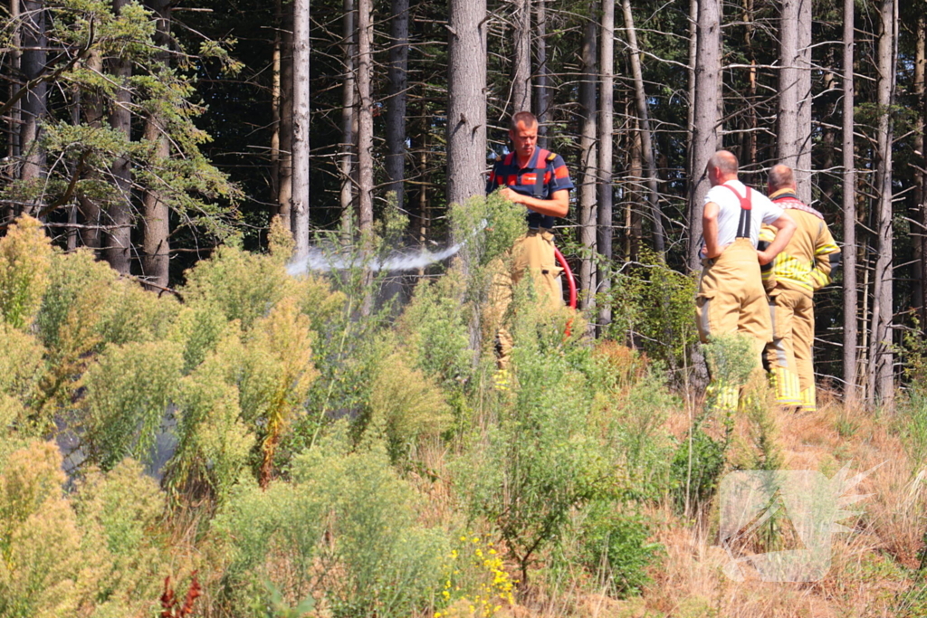 heidebrand snel onder controle na melding