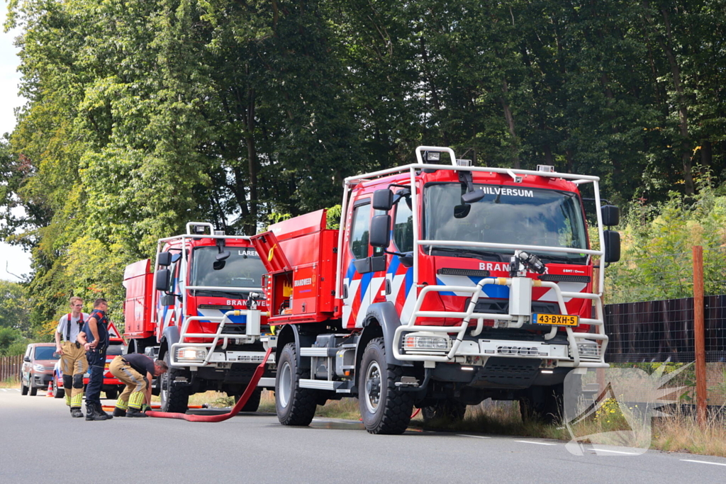 heidebrand snel onder controle na melding