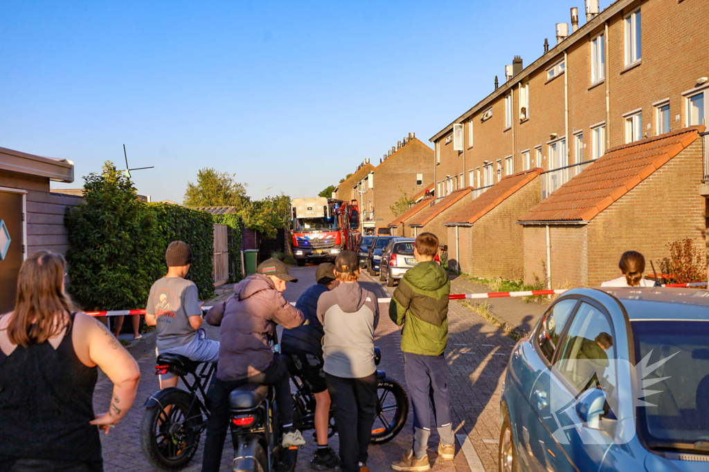 Woningbrand leidt tot evacuatie en medische hulp