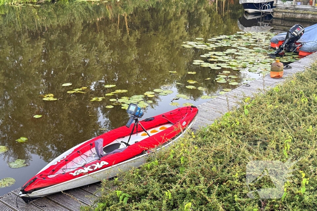 Man komt in aanraking met onbekende chemische stof na vondst vat