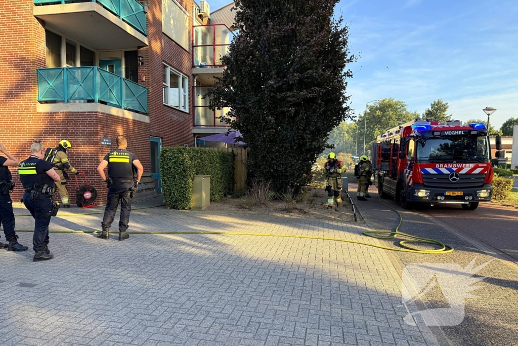 Oven in brand zorgt voor woningbrand zonder gewonden