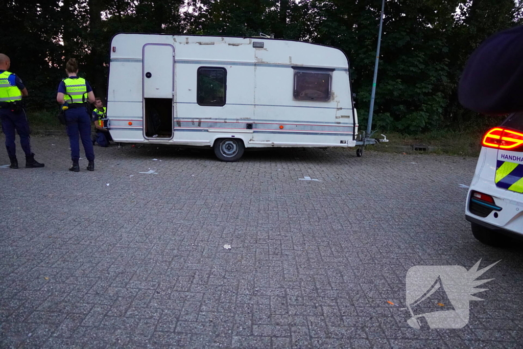 Caravan na tweede poging brandstichting verwijderd