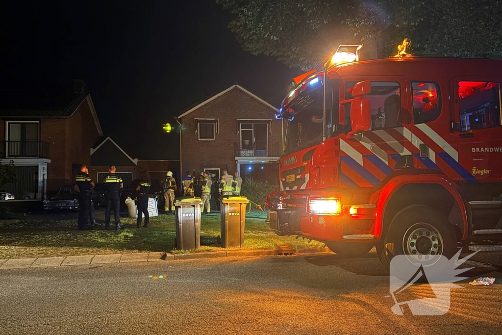 Bewoner gecontroleerd na rookinhalatie