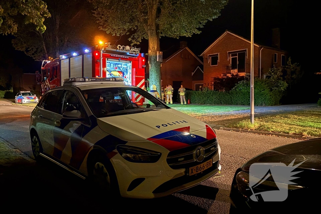 Bewoner gecontroleerd na rookinhalatie