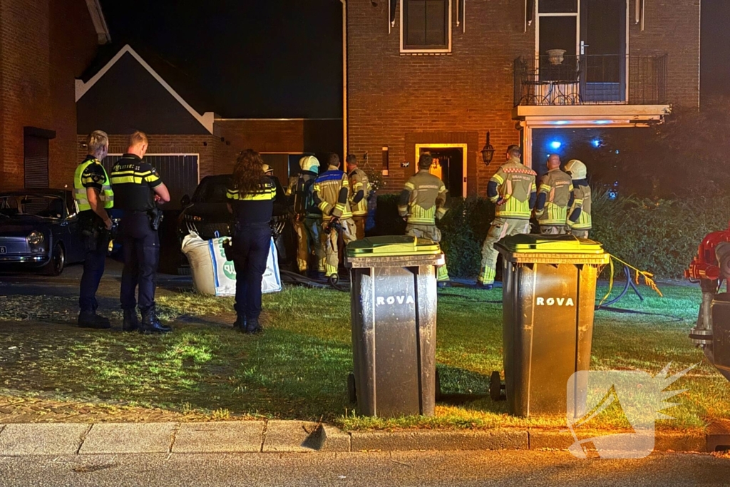 Bewoner gecontroleerd na rookinhalatie