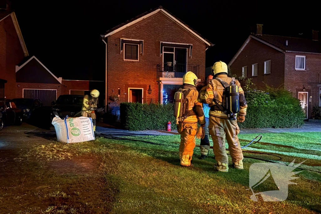 Bewoner gecontroleerd na rookinhalatie