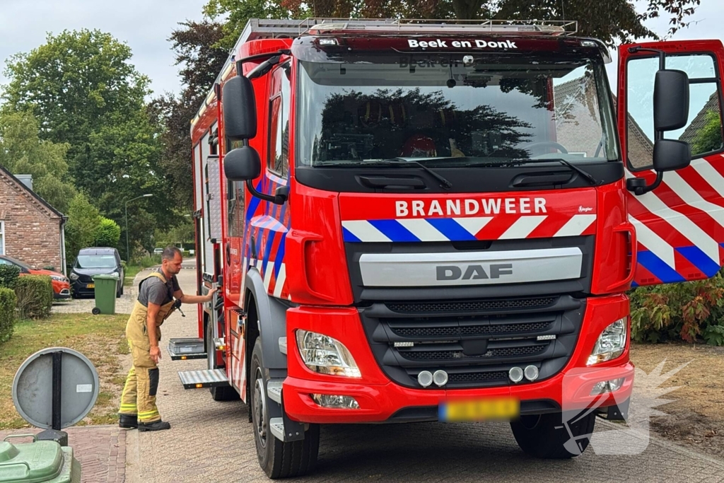 Gaslekkage tijdens werkzaamheden onder controle