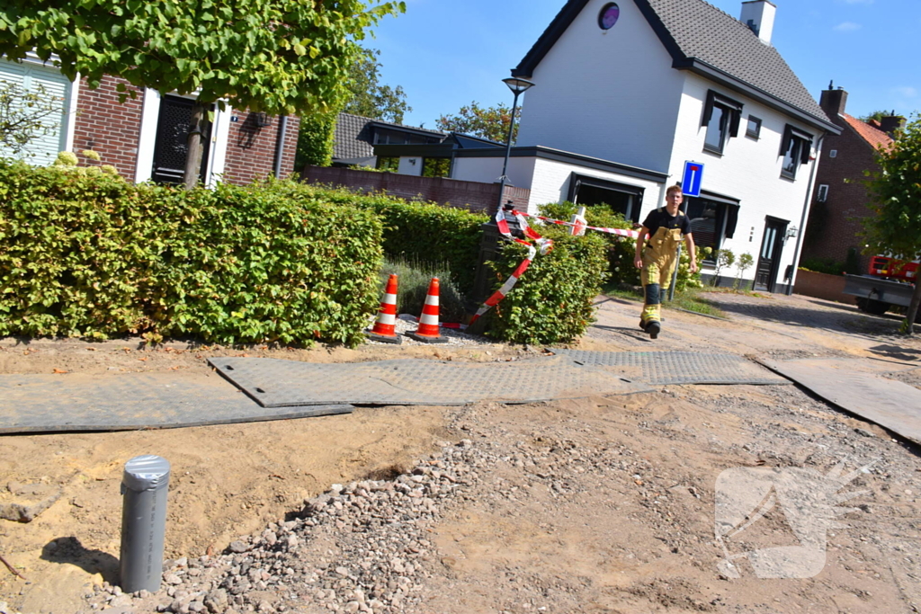 Vijf woningen ontruimd door lek