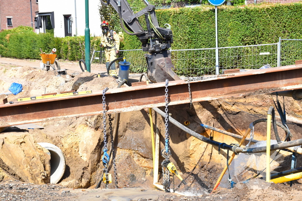 Vijf woningen ontruimd door lek