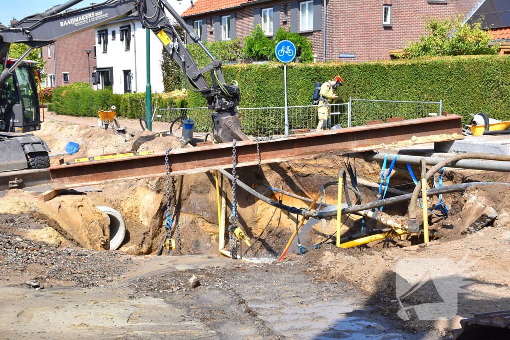 Vijf woningen ontruimd door lek