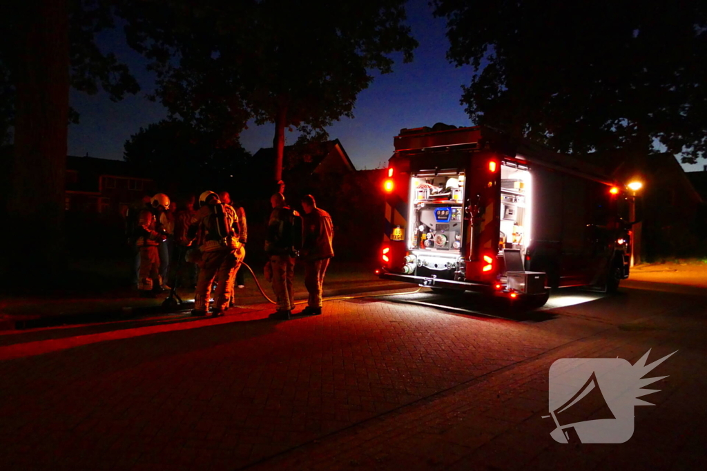 Brand in elektrische step snel geblust