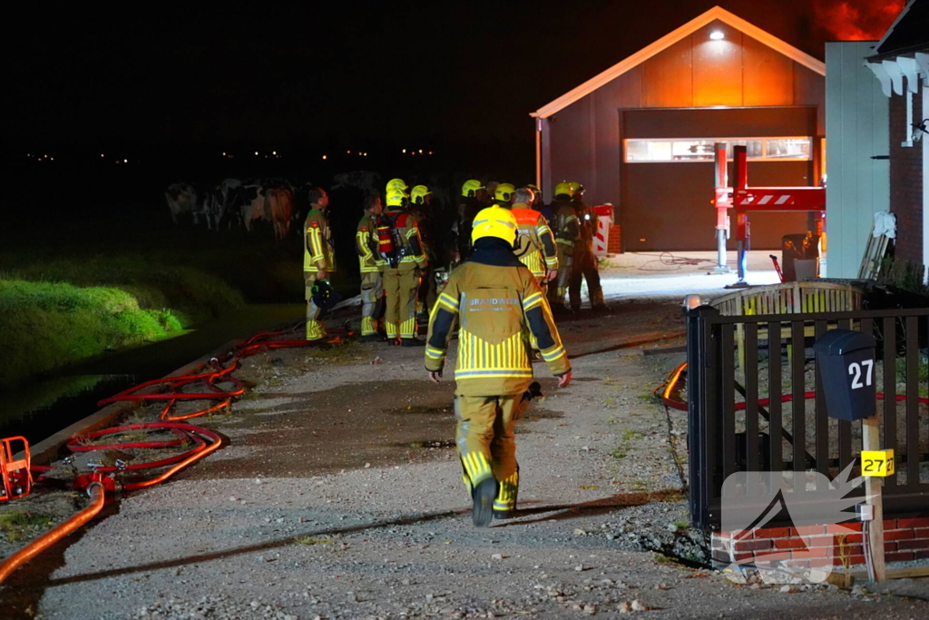 Veranda in lichterlaaie