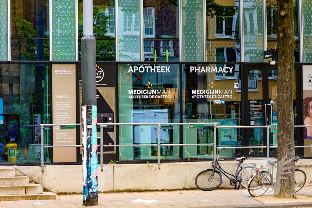 Overval op apotheek in middag