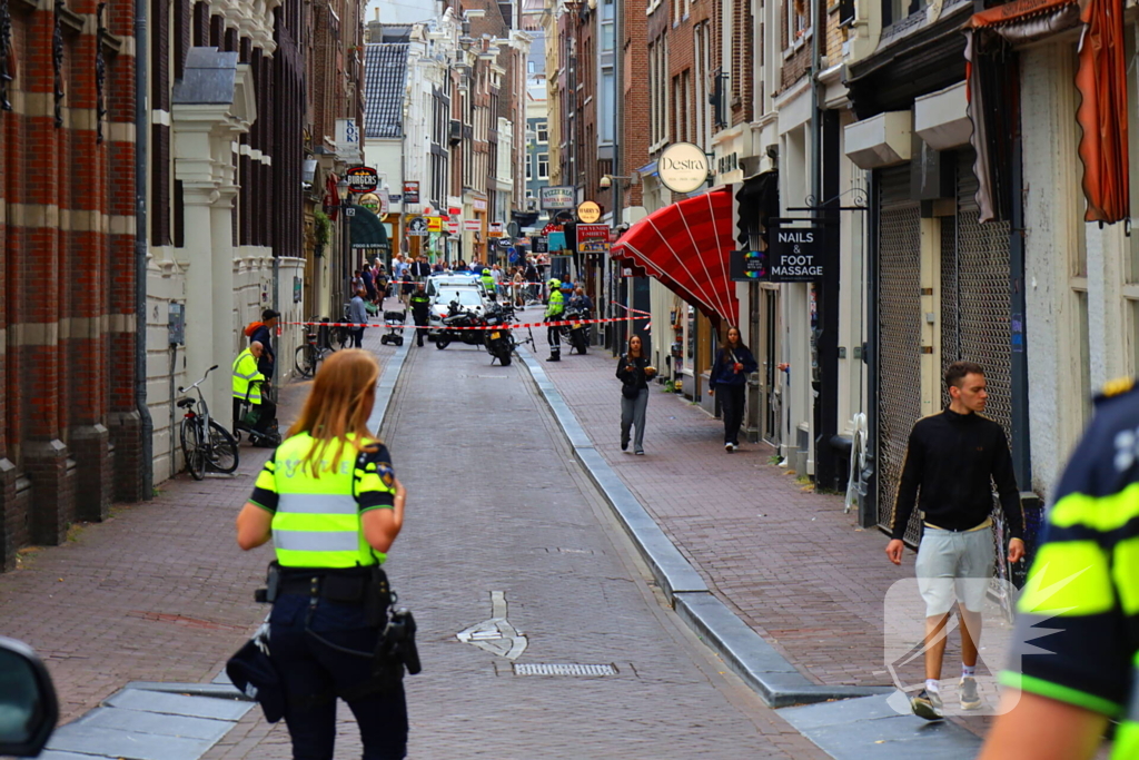 Steekincident leidt tot gewonde en grote politiemacht