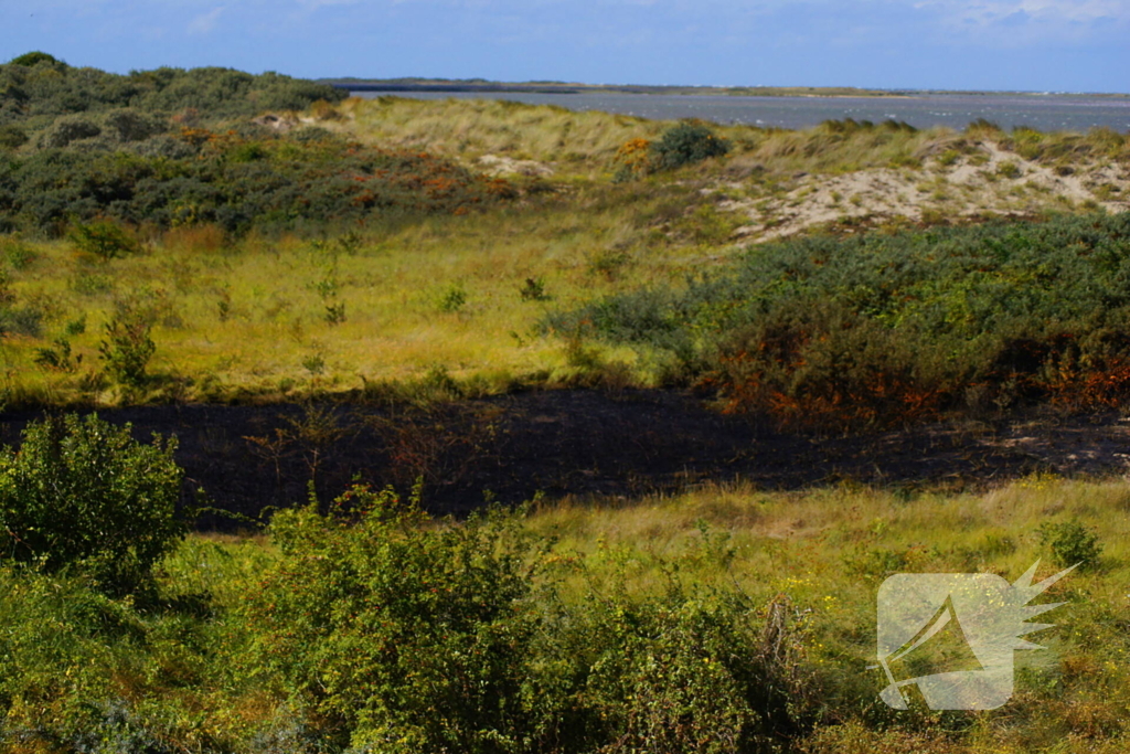 Brandweer groots ingezet na explosie