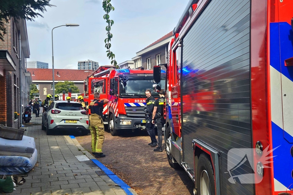 Woningbrand leidt tot grootschalige inzet