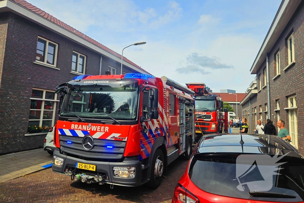 Woningbrand leidt tot grootschalige inzet