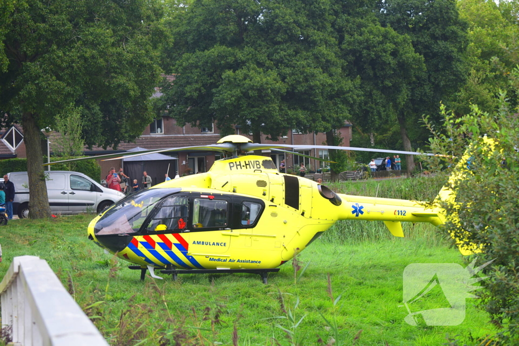 Traumahelikopter ingezet voor medisch incident