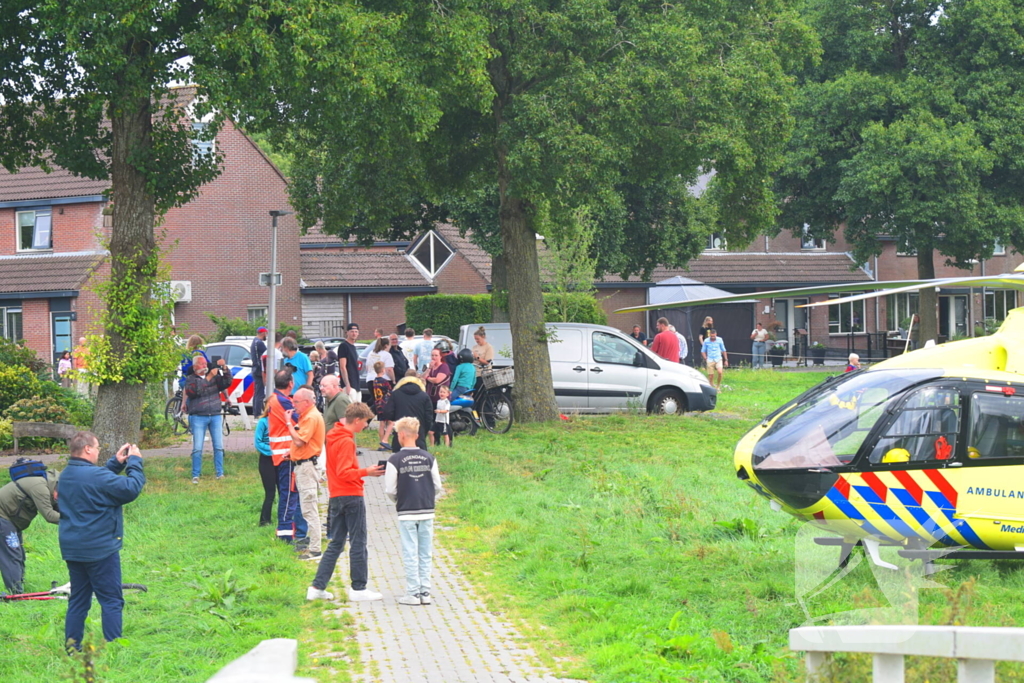 Traumahelikopter ingezet voor medisch incident