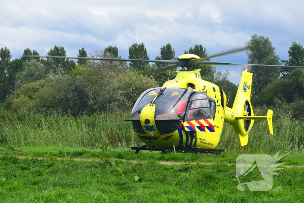 Traumahelikopter ingezet voor medisch incident